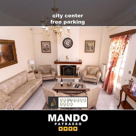Mando Patrasso - Classical Apartment In The Center Of Patras With Free Parking Exterior foto